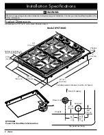 Preview for 6 page of Dacor Discovery DCYT365GWLP Installation Instructions Manual