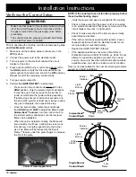 Preview for 12 page of Dacor Discovery DCYT365GWLP Installation Instructions Manual