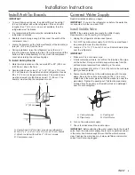 Preview for 11 page of Dacor Discovery DIF48BIWS Installation Instructions Manual