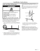 Preview for 13 page of Dacor Discovery DIF48BIWS Installation Instructions Manual