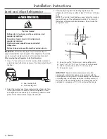 Preview for 16 page of Dacor DISCOVERY DYF42BNDI Installation Instructions Manual