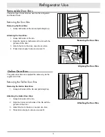 Preview for 17 page of Dacor Discovery DYF42BSIWS Use And Care Manual