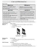 Preview for 27 page of Dacor Discovery DYF42BSIWS Use And Care Manual