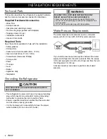 Preview for 8 page of Dacor Discovery DYF42SBIWS Installation Instructions Manual