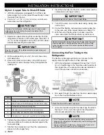 Preview for 14 page of Dacor Discovery DYF42SBIWS Installation Instructions Manual