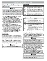 Preview for 12 page of Dacor Discovery DYF42SBIWS Use And Care Manual