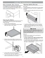 Preview for 15 page of Dacor Discovery DYF42SBIWS Use And Care Manual