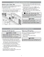 Preview for 16 page of Dacor Discovery DYF42SBIWS Use And Care Manual