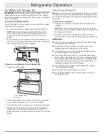 Preview for 8 page of Dacor DISCOVERY DYF48BNDI Use And Care Manual