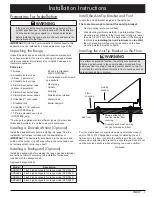 Предварительный просмотр 9 страницы Dacor Discovery DYRP36DC Installation Instructions Manual