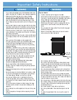 Preview for 4 page of Dacor Discovery DYRP48DS Use And Care Manual