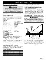 Предварительный просмотр 9 страницы Dacor Discovery DYRP48DSNGH Installation Instructions Manual