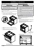 Предварительный просмотр 12 страницы Dacor Discovery DYRP48DSNGH Installation Instructions Manual