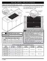 Preview for 8 page of Dacor Discovery DYTT305N Installation Instructions Manual