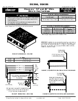 Dacor Discovery EG366 Planning Manual preview