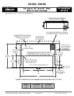 Preview for 3 page of Dacor Discovery EG366 Planning Manual