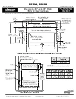 Preview for 4 page of Dacor Discovery EG366 Planning Manual