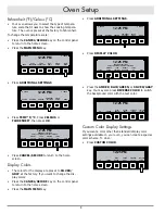 Предварительный просмотр 10 страницы Dacor Discovery EO127 Use And Care Manual