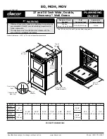 Предварительный просмотр 1 страницы Dacor Discovery EO227 Planning Manual