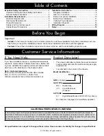 Preview for 2 page of Dacor Discovery HRTP366 Installation Instructions Manual