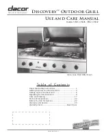 Dacor Discovery OB36 Use And Care Manual preview