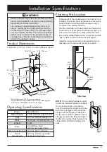 Preview for 5 page of Dacor Discovery PHW Series Installation Instructions Manual