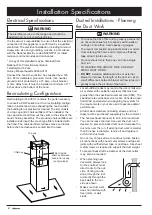 Preview for 6 page of Dacor Discovery PHW Series Installation Instructions Manual