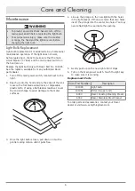 Preview for 8 page of Dacor Discovery PHW30 Use And Care Manual