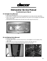 Preview for 20 page of Dacor Dishwasher Service Manual