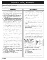 Preview for 4 page of Dacor Distinctive DCT305 Installation Instructions Manual