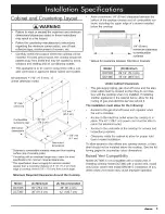 Preview for 7 page of Dacor Distinctive DCT305 Installation Instructions Manual