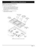 Preview for 11 page of Dacor Distinctive DCT305 Installation Instructions Manual