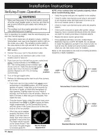 Preview for 12 page of Dacor Distinctive DCT305 Installation Instructions Manual