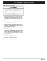 Preview for 13 page of Dacor Distinctive DCT305 Installation Instructions Manual