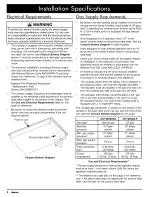 Предварительный просмотр 6 страницы Dacor Distinctive DCT365 Installation Instructions Manual