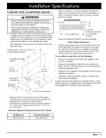 Предварительный просмотр 7 страницы Dacor Distinctive DCT365 Installation Instructions Manual