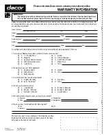 Preview for 56 page of Dacor Distinctive DMW2420S Use & Care Manual