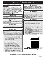 Preview for 3 page of Dacor Distinctive DR30GS/LP Installation Instructions Manual