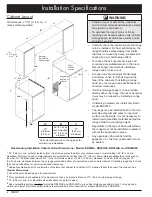 Preview for 8 page of Dacor Distinctive DR30GS/LP Installation Instructions Manual