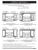 Preview for 9 page of Dacor Distinctive DR30GS/LP Installation Instructions Manual