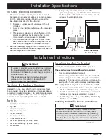 Preview for 11 page of Dacor Distinctive DR30GS/LP Installation Instructions Manual