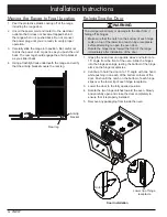 Preview for 16 page of Dacor Distinctive DR30GS/LP Installation Instructions Manual