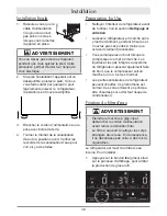 Preview for 38 page of Dacor Distinctive DTF364SIWS User Manual