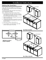 Preview for 14 page of Dacor Distinctive DTHP30 Installation Instructions Manual