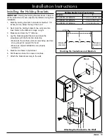 Preview for 15 page of Dacor Distinctive DTHP30 Installation Instructions Manual