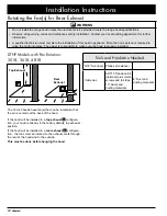 Preview for 16 page of Dacor Distinctive DTHP30 Installation Instructions Manual