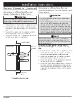 Предварительный просмотр 12 страницы Dacor Distinctive DTO127 Installation Instructions Manual