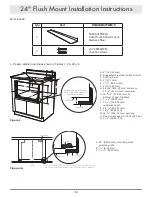 Preview for 4 page of Dacor DMR24M977WS Flush Mount Installation Instructions