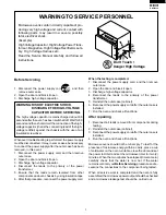 Preview for 3 page of Dacor DMT2420B Service Manual