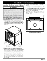 Предварительный просмотр 11 страницы Dacor DO130 Installation Instructions Manual